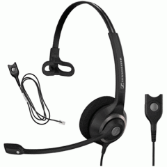EPOS SC 230 Tek Taraflı Taçlı HD Kulaklık + Standart Kablo